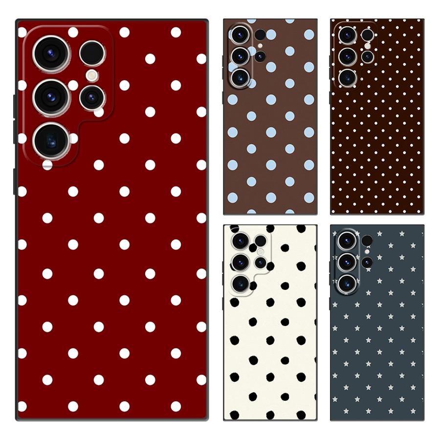 Tablet And Accessories Case - Retro Polka Dots Funda Phone Cover