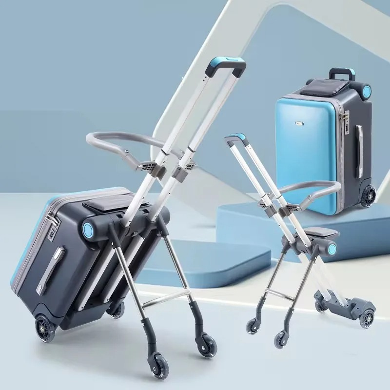 Kids Tablet With Accessories - Suitcase with Seat for Kid Rest