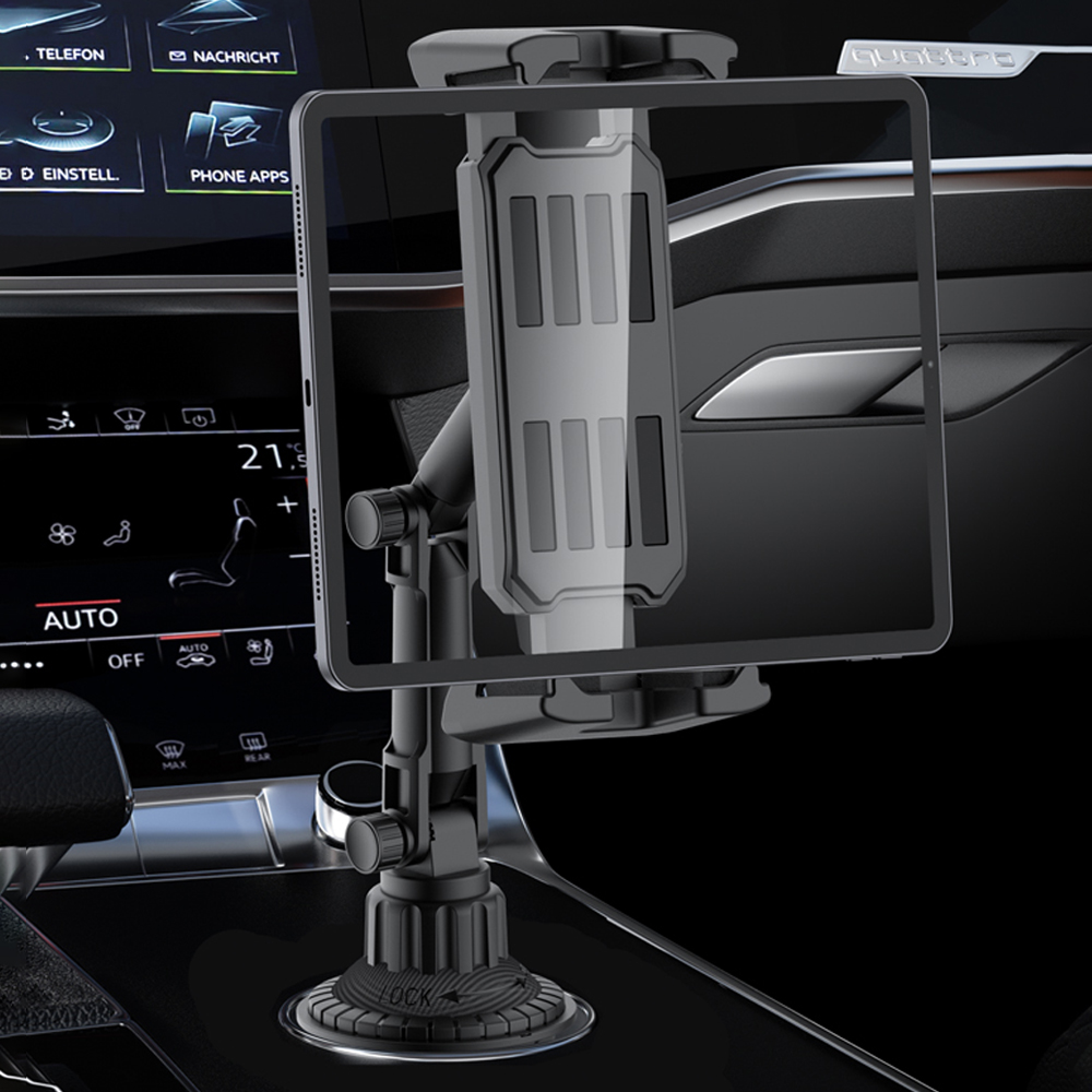 Tablet Car Mount - Universal Car Cup Holder 4-14