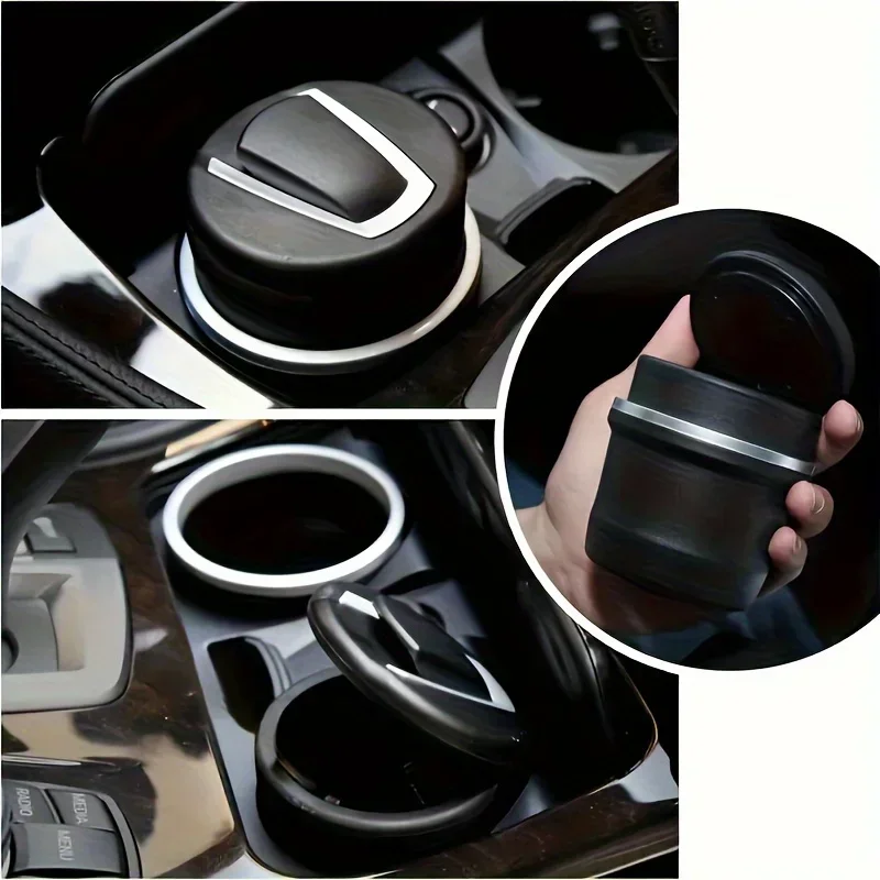 Portable LED Car Ashtray Cup - - Tablet Car Accessories avis et prix