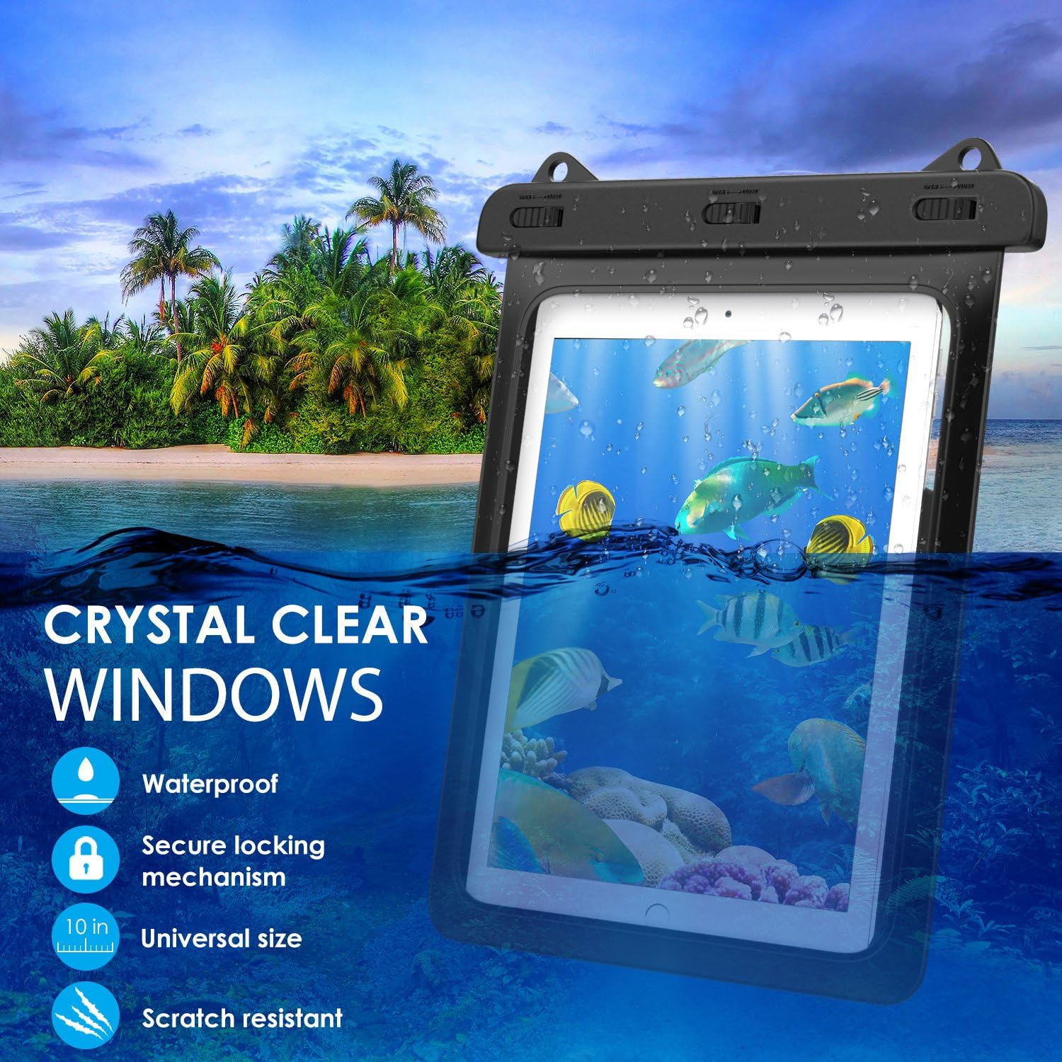 MoKo Waterproof Tablet Case Ta - Samsung Tablet With Accessories avis et prix