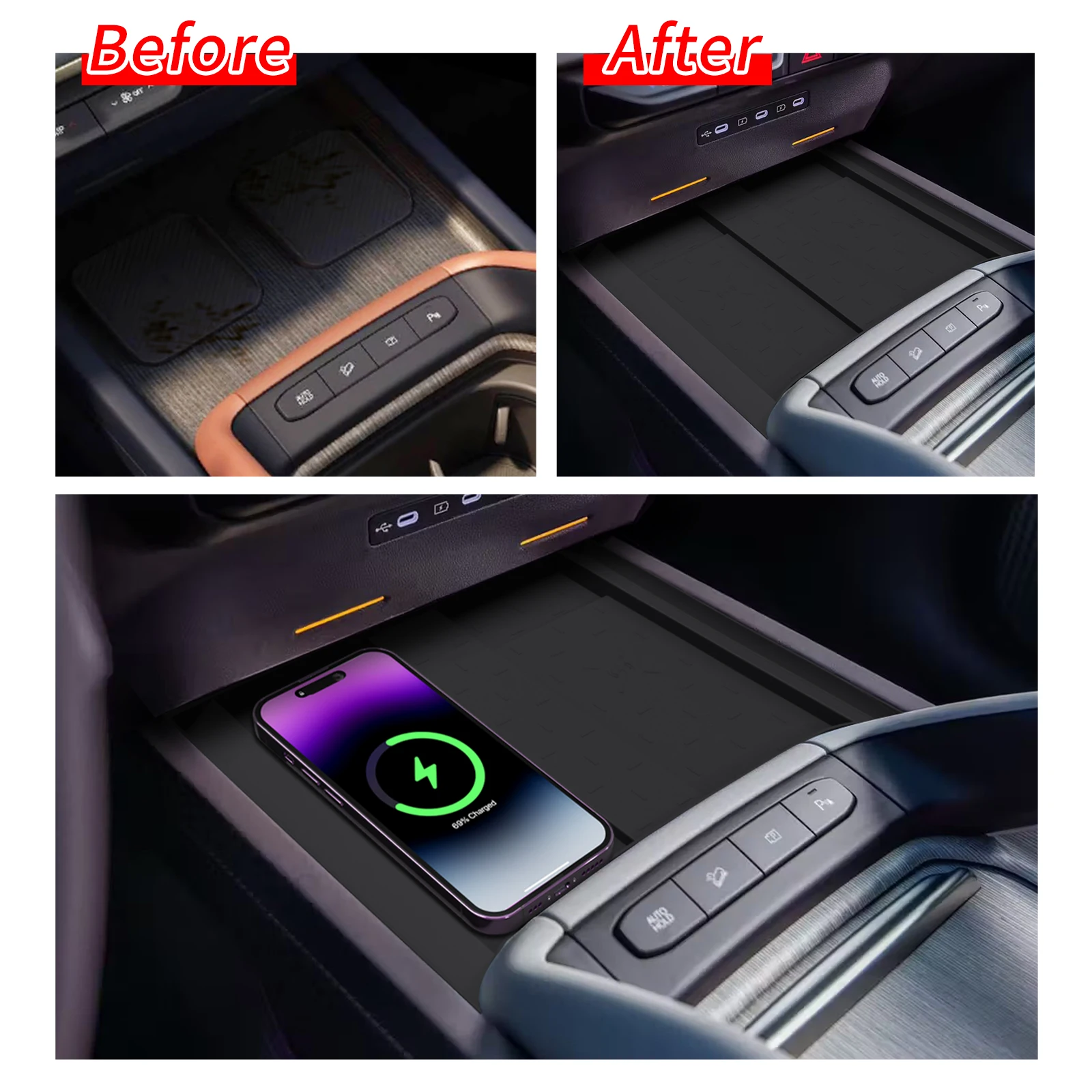 For Kia Telluride 2027+ (2nd G - Wireless Charging Pad avis et prix