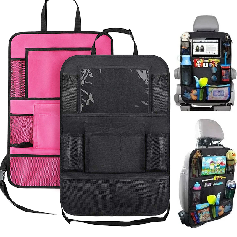 1pc Car Backseat Organizer wit - Tablet Accessories Bag avis et prix
