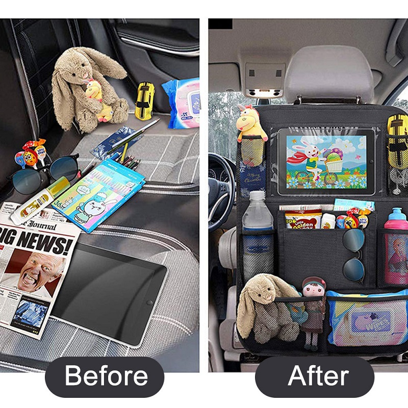 Car Backseat Organizer with To - Tablet Accessories Bag avis et prix