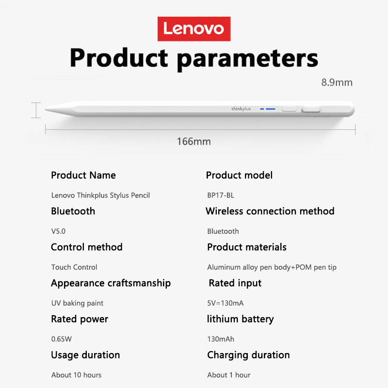 Lenovo Universal Stylus Pen fo - Tablet Accessories Lenovo avis et prix
