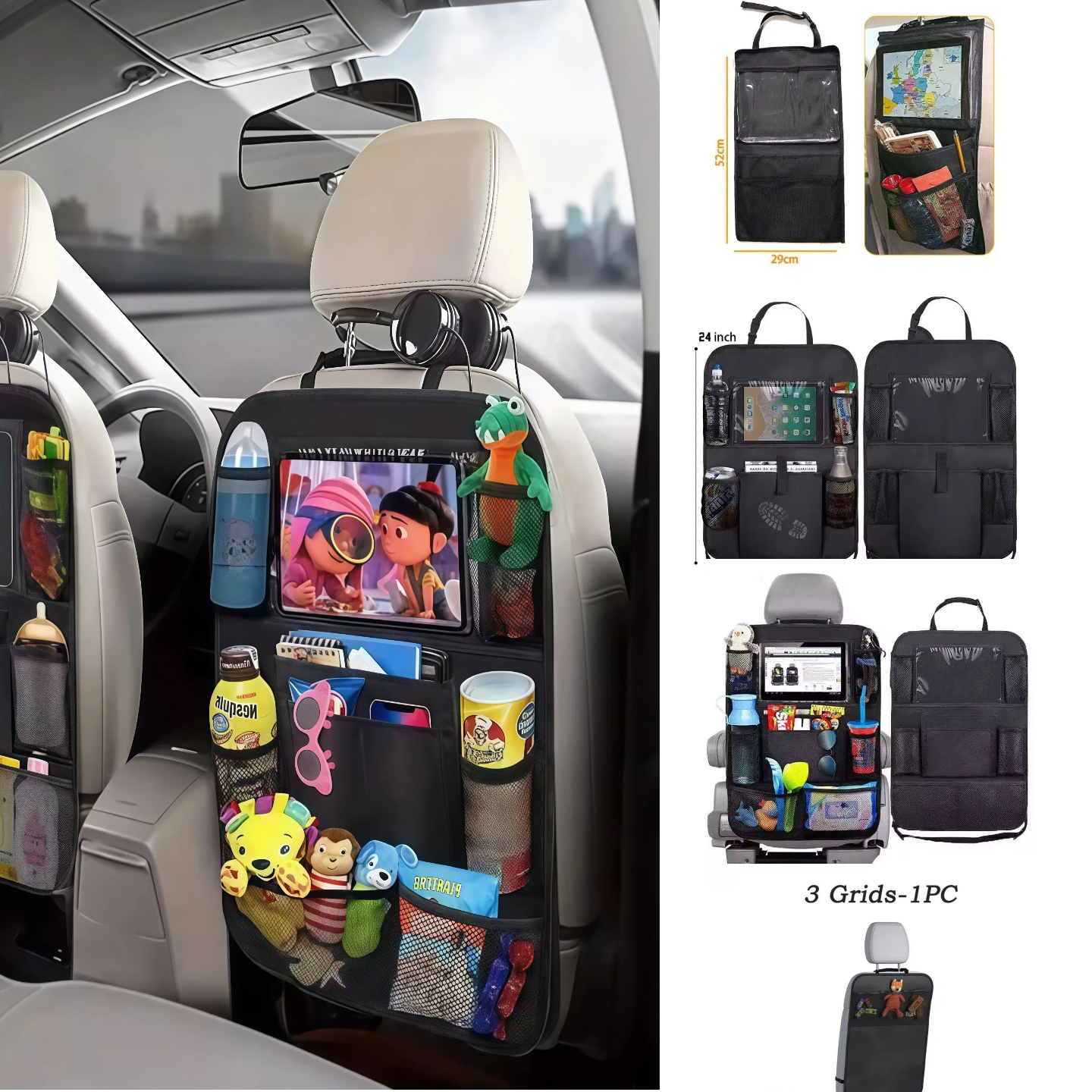 Car Seat Organizer Multifuncti - Tablet Car Mount avis et prix
