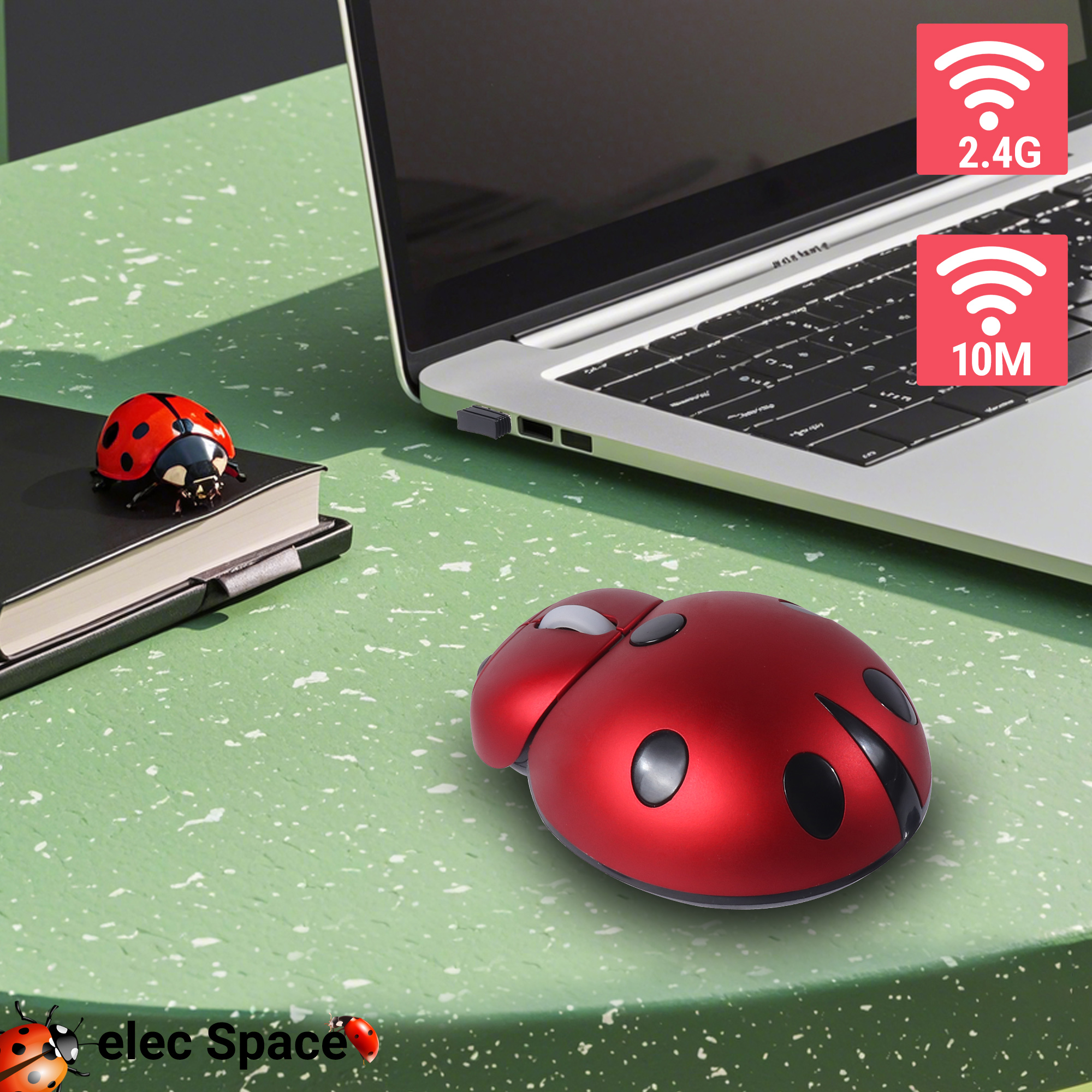 Mini Wireless 2.4G Mouse Ladyb - Kids Tablet With Accessories avis et prix