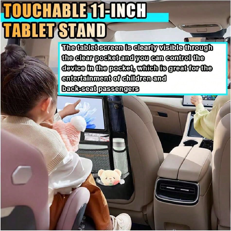 2PCS Car Backseat Organizer, A - Kids Tablet With Accessories avis et prix