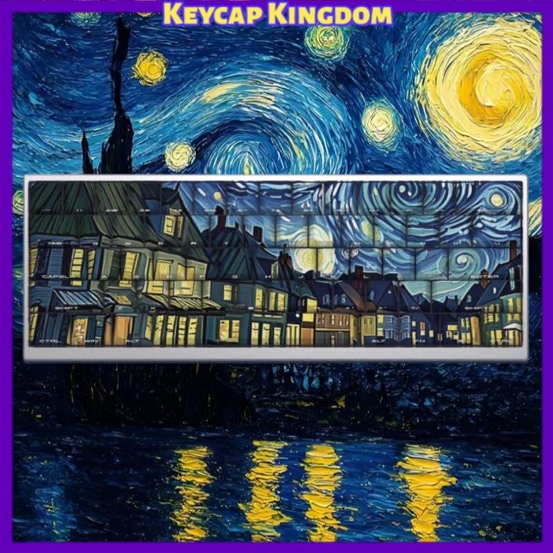 Van Gogh Starry Sky Theme Keyc - Tablet Gaming Accessories avis et prix