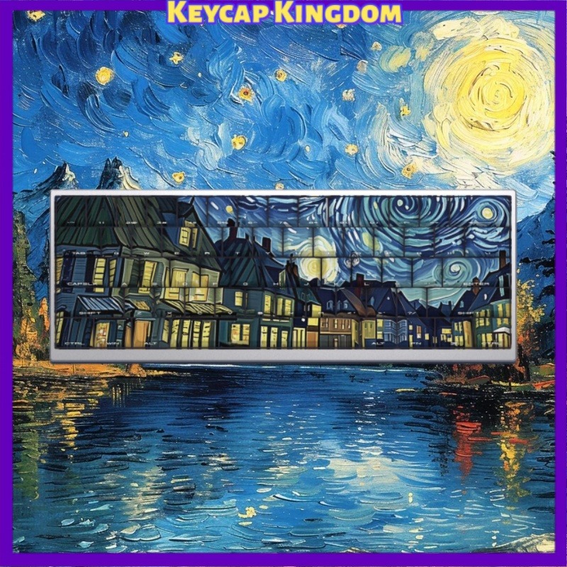 Van Gogh Starry Sky Theme Keyc - Tablet Gaming Accessories avis et prix