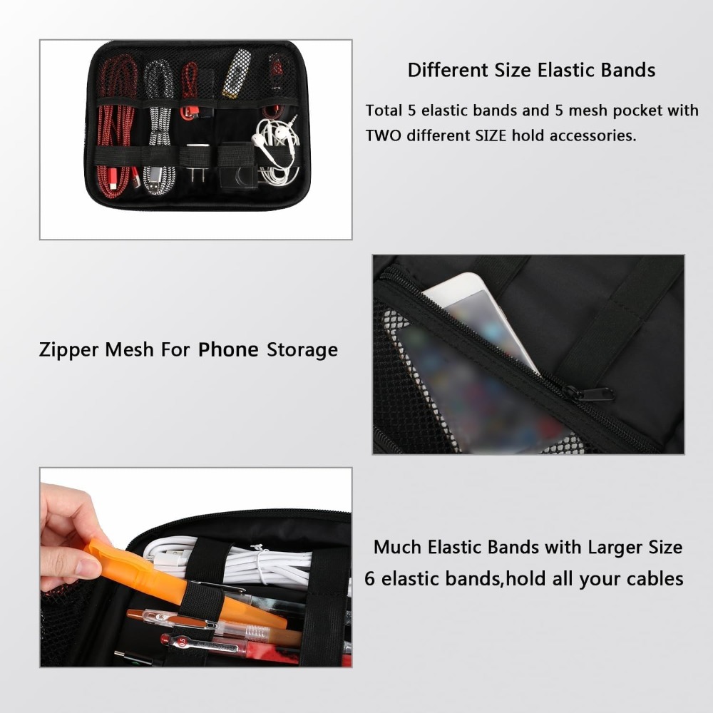 Electronics Organizer Travel C - Tablet Accessories Bag avis et prix