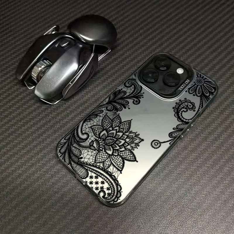 Black lace print New Hot Elect - Tablet Accessories For Girls avis et prix