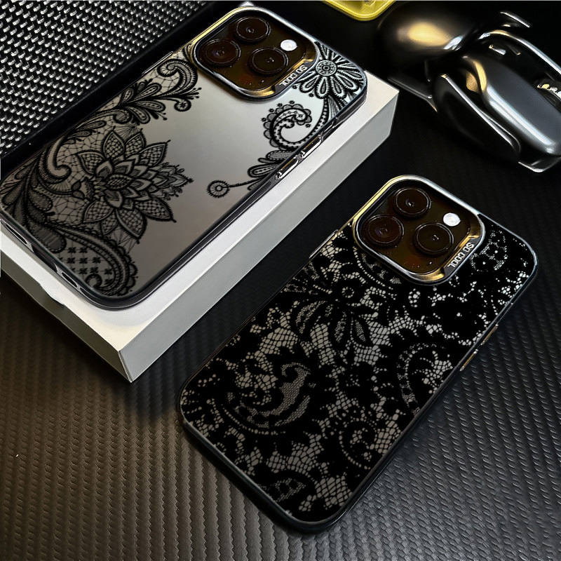Black lace print New Hot Elect - Tablet Accessories For Girls avis et prix