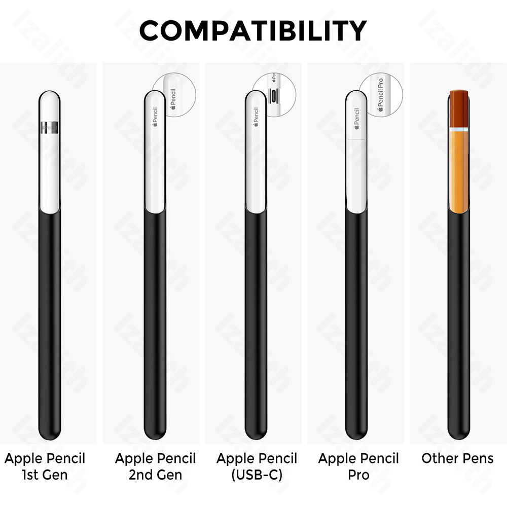 Adhesive Pencil Cases for Appl - Tablet Accessories Bag avis et prix