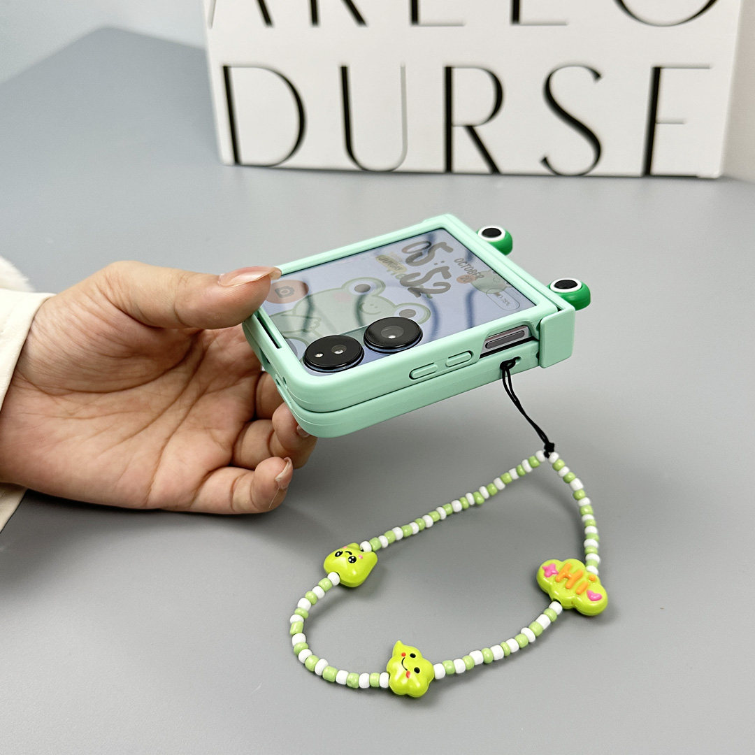 Cute Frog Eyes Hinge Phone Cas - Motorola Tablet Accessories avis et prix