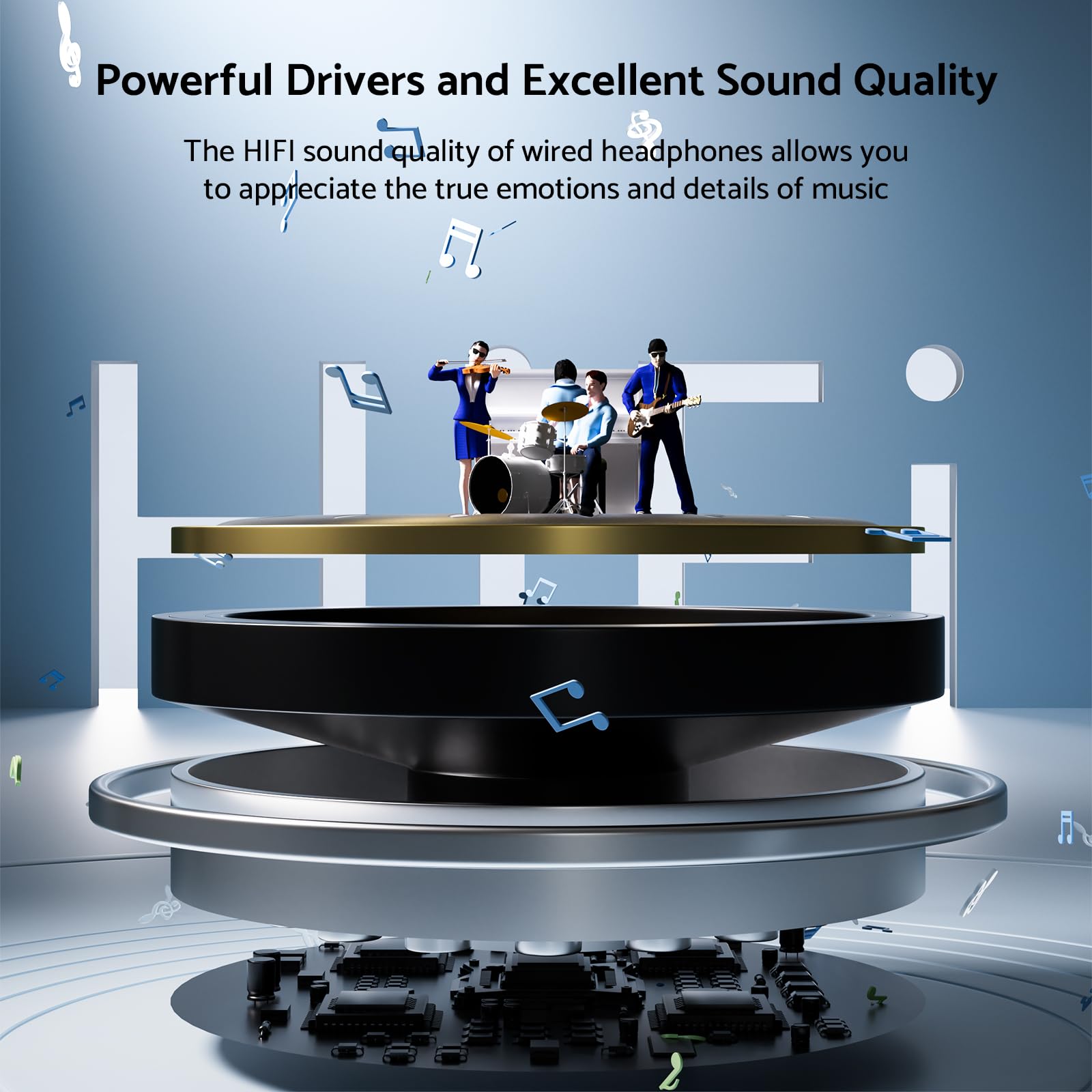 HiFi Surround Headphones Bass  - Tablet Gaming Accessories avis et prix