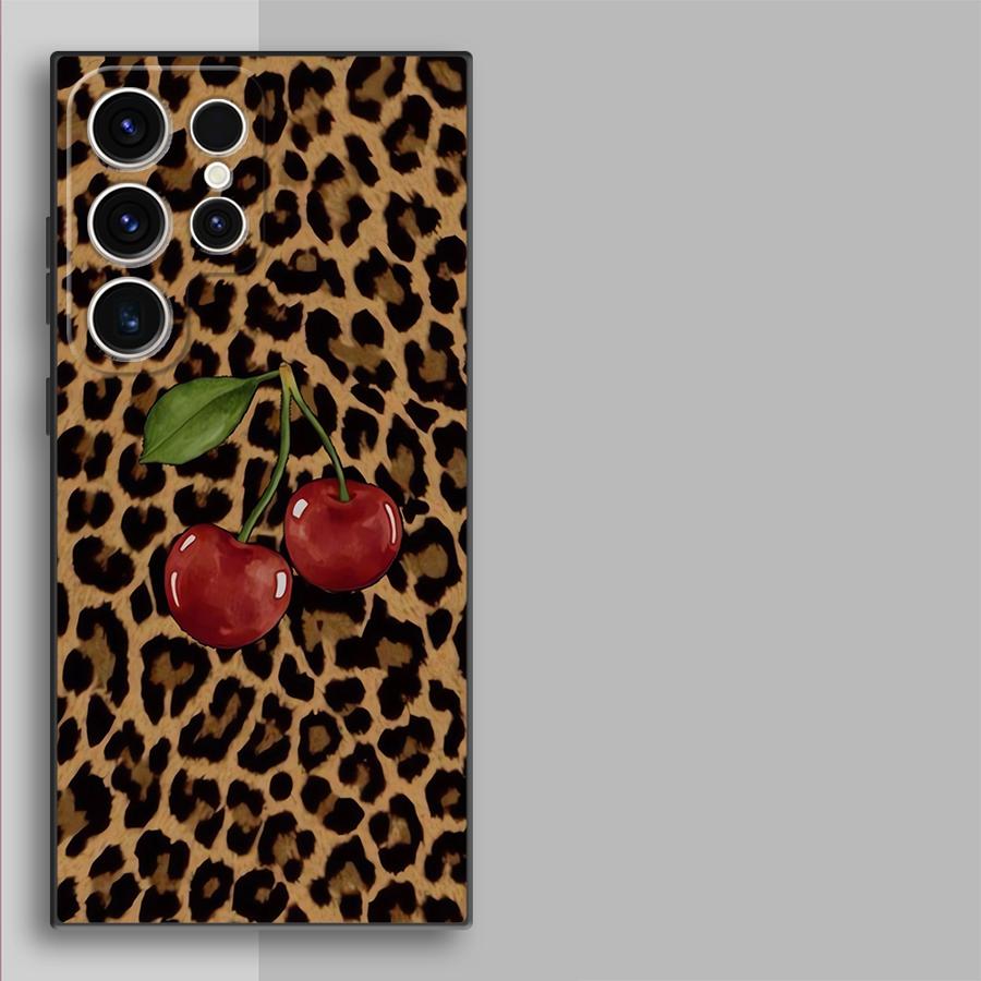 Leopard Cherry Funda Phone Cov - Tablet And Accessories Case avis et prix