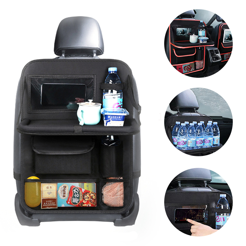 Foldable Car Seats Organizer w - Tablet Accessories Bag avis et prix