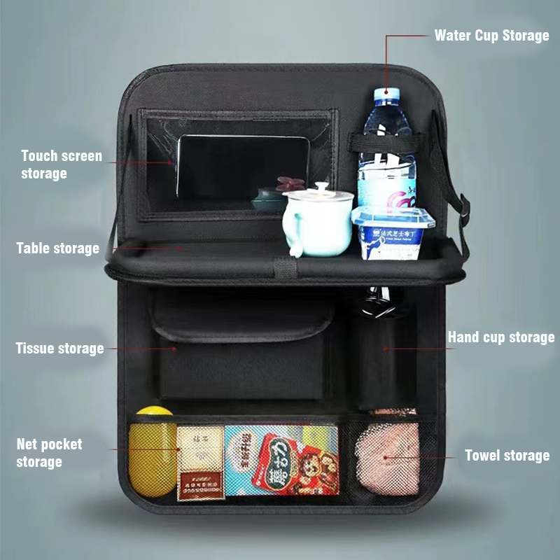 Foldable Car Seats Organizer w - Tablet Accessories Bag avis et prix