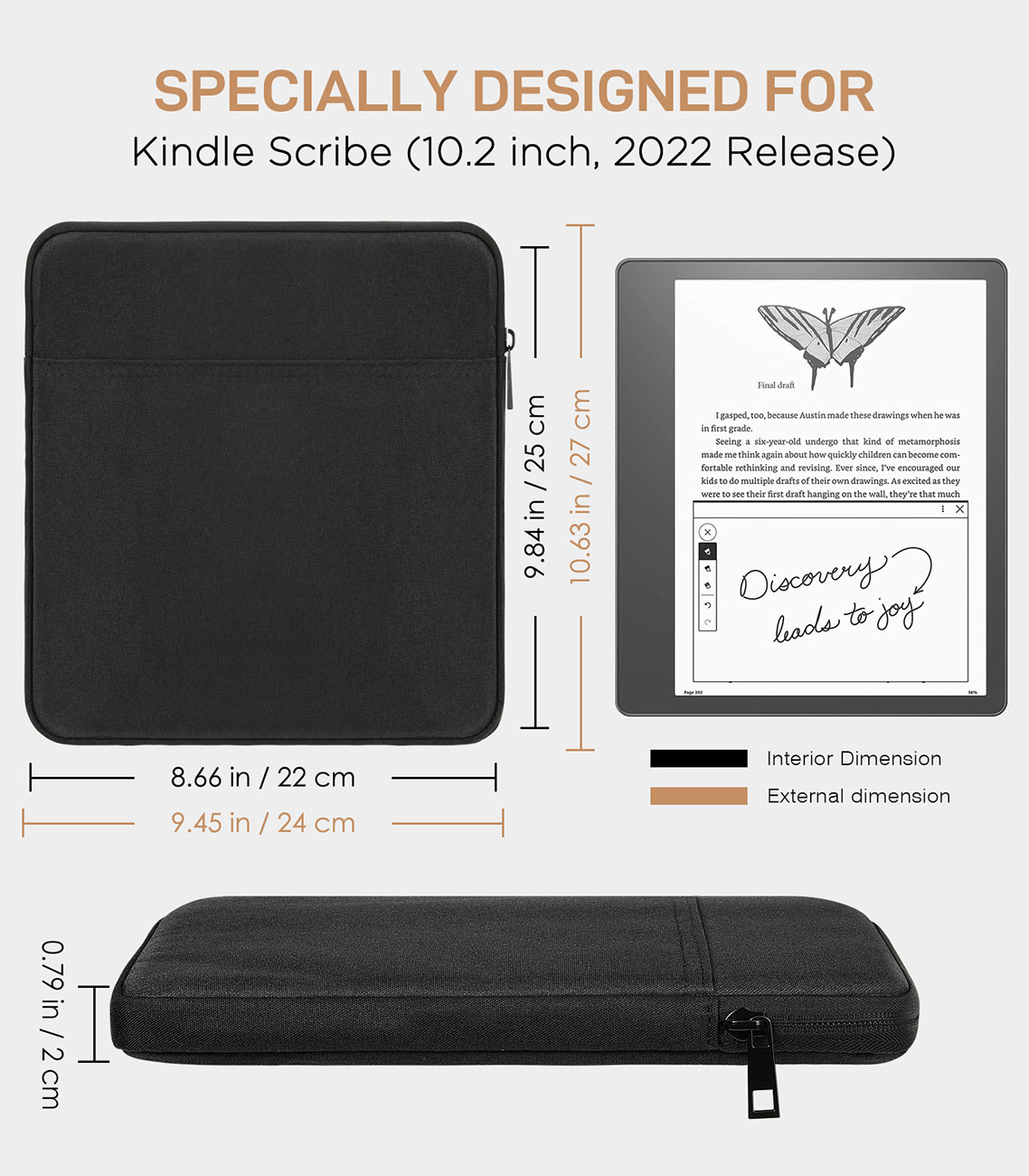 MoKo Tablet Sleeve for Kindle  - Tablet Accessories Bag avis et prix