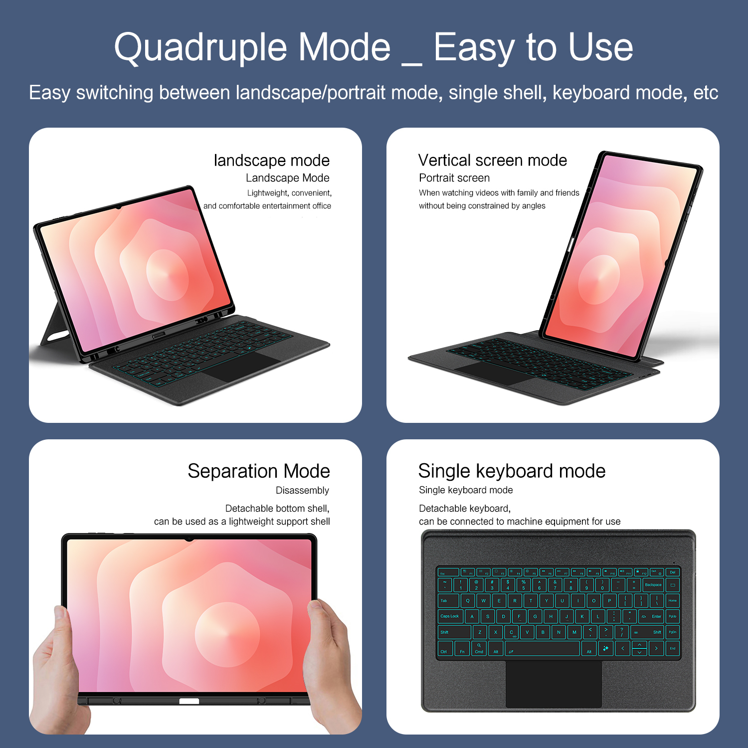 Backlight Magic Keyboard For S - Samsung Tablet With Accessories avis et prix