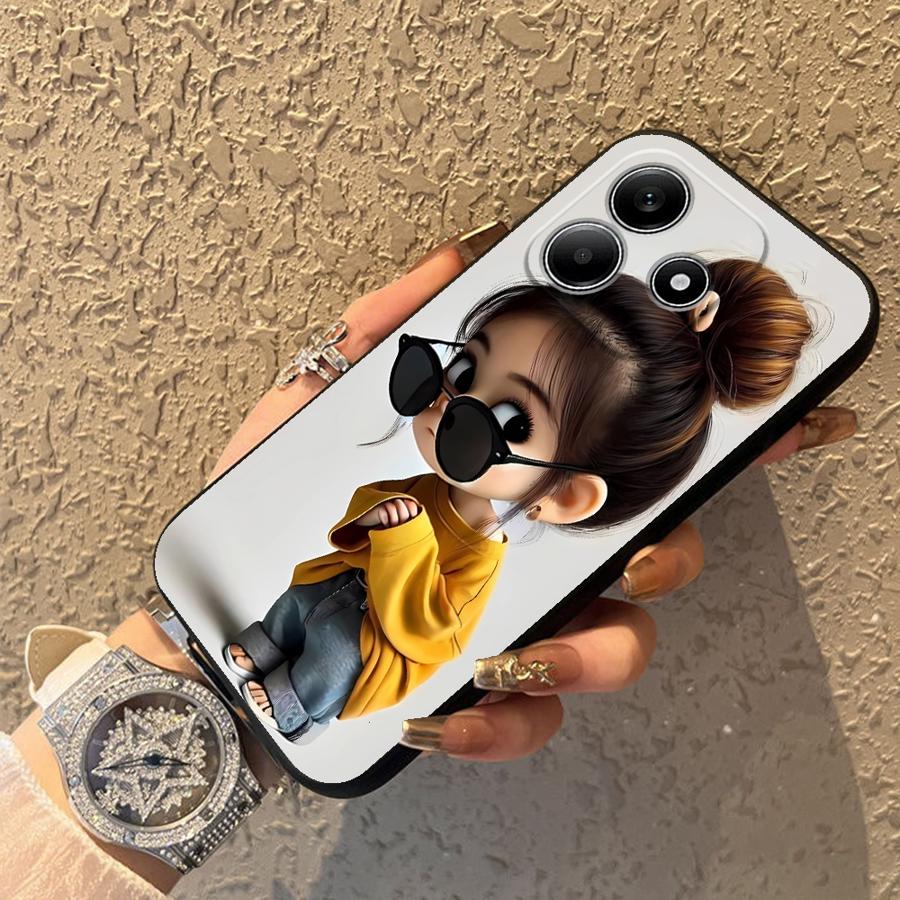 Cartoon Girl Pattern Funda Pho - Tablet And Accessories Case avis et prix