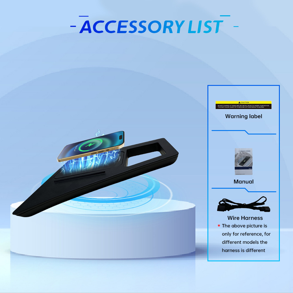 15W Car for Qi Wireless Charge - Wireless Charging Pad avis et prix