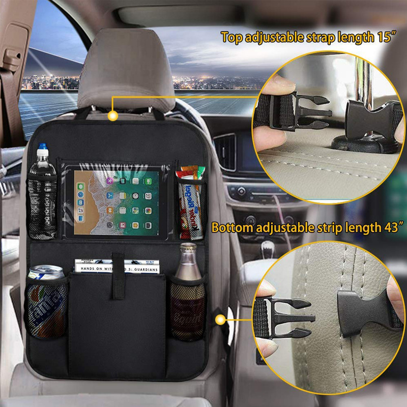 Car Backseat Organizer with To - Tablet Accessories Bag avis et prix
