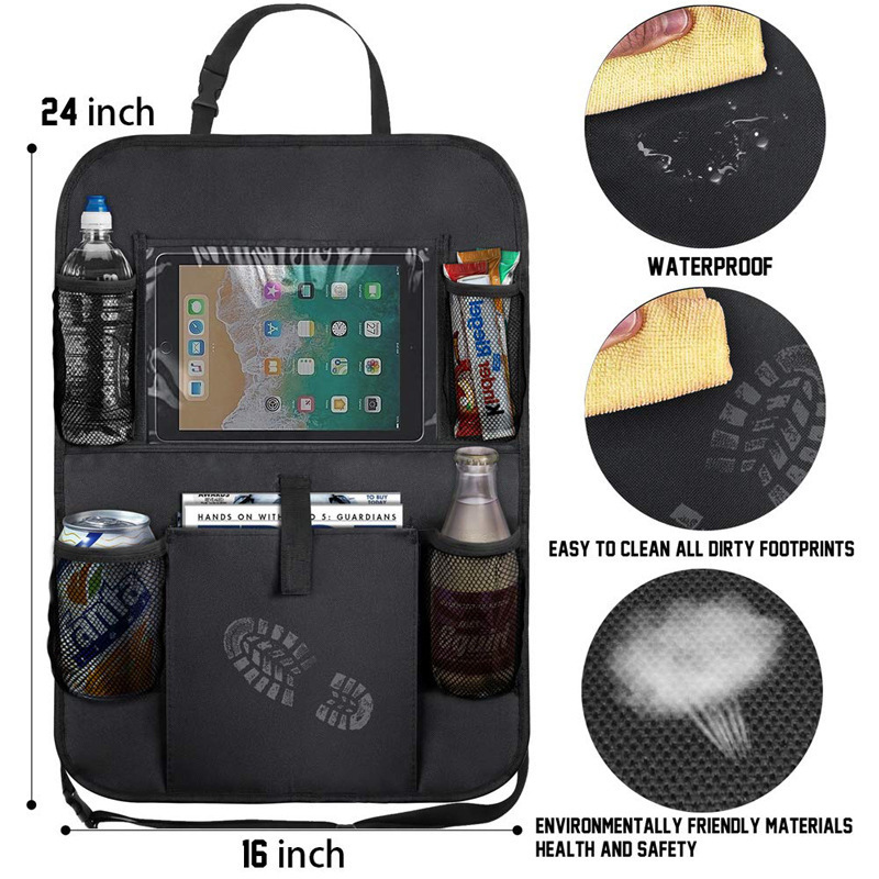 Car Backseat Organizer with To - Tablet Accessories Bag avis et prix