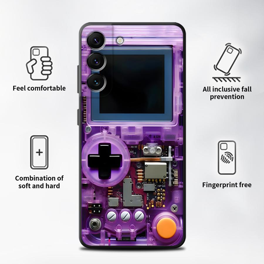Purple Gaming Console Phone Co - Tablet And Accessories Case avis et prix