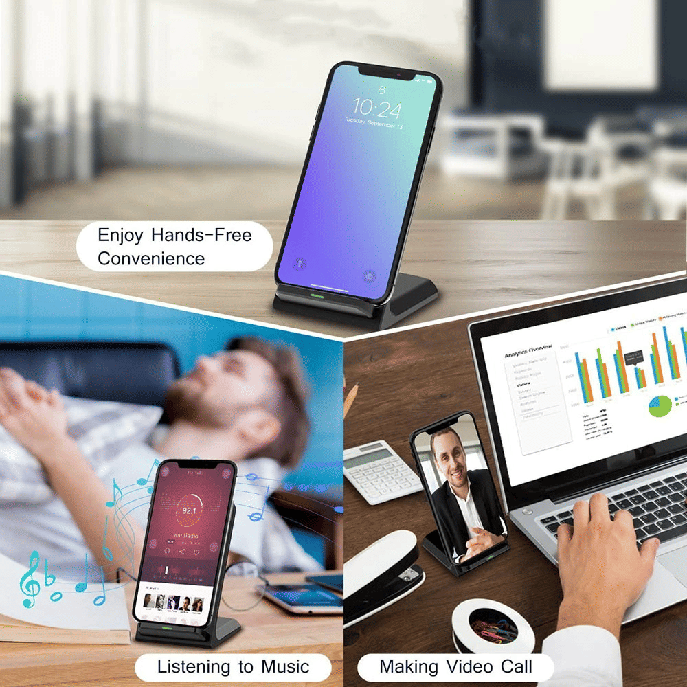 Qi Wireless Fast Charger Charg - Wireless Charging Pad avis et prix