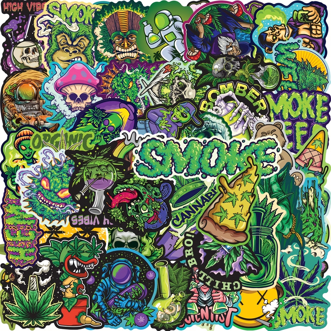 50pcs Leaves Stickers For Wate - Tablet Accessories For Girls avis et prix