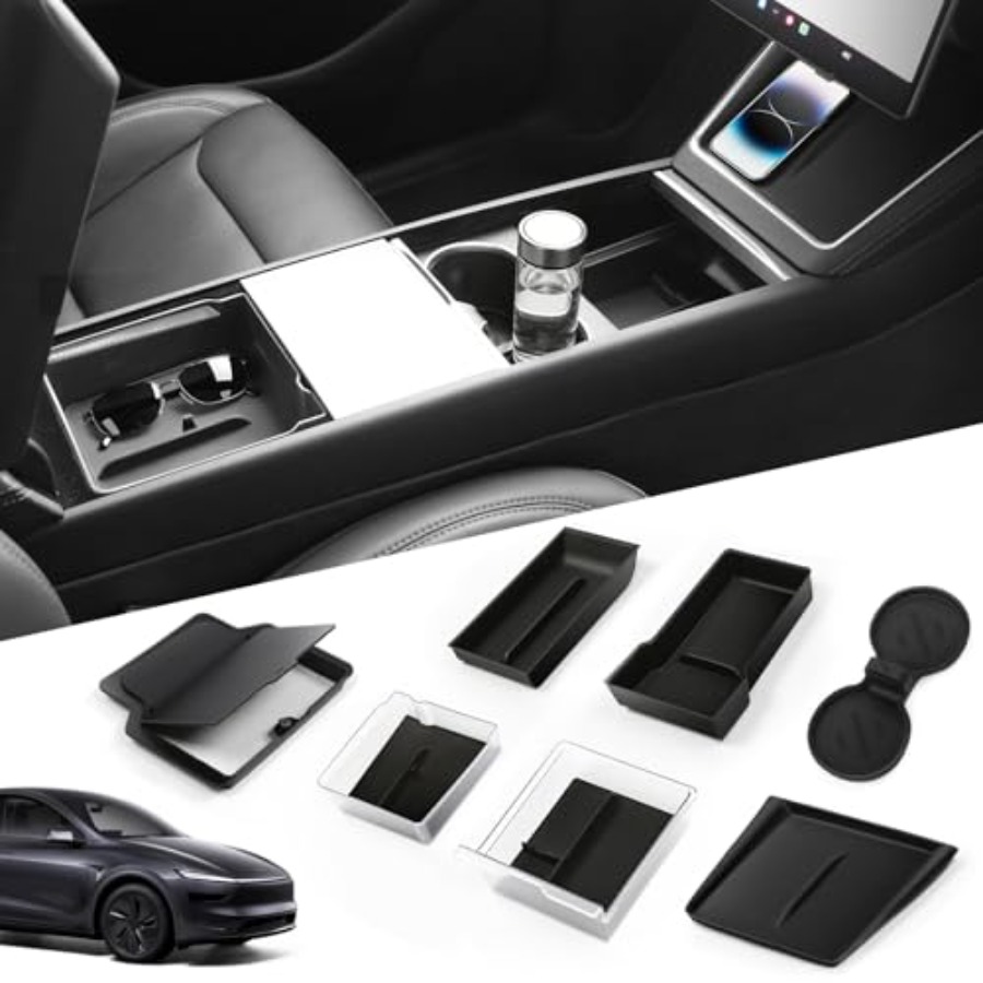 9PCS Center Console Organizer  - Wireless Charging Pad avis et prix