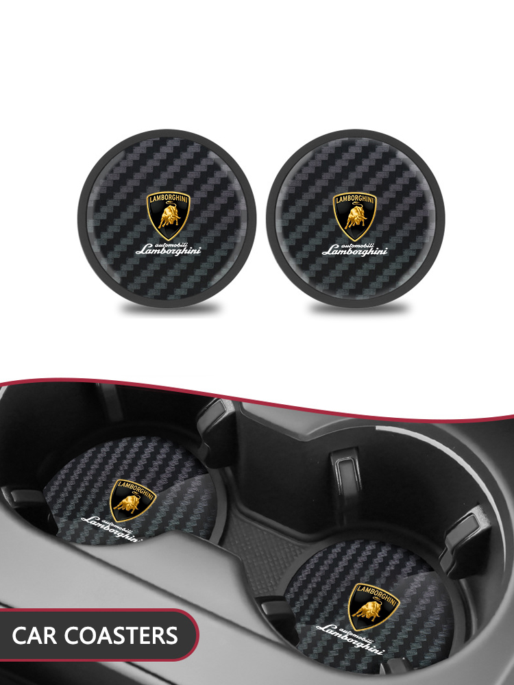 2Pcs Carbon fiber Car Cup Hold - Tablet Car Accessories avis et prix