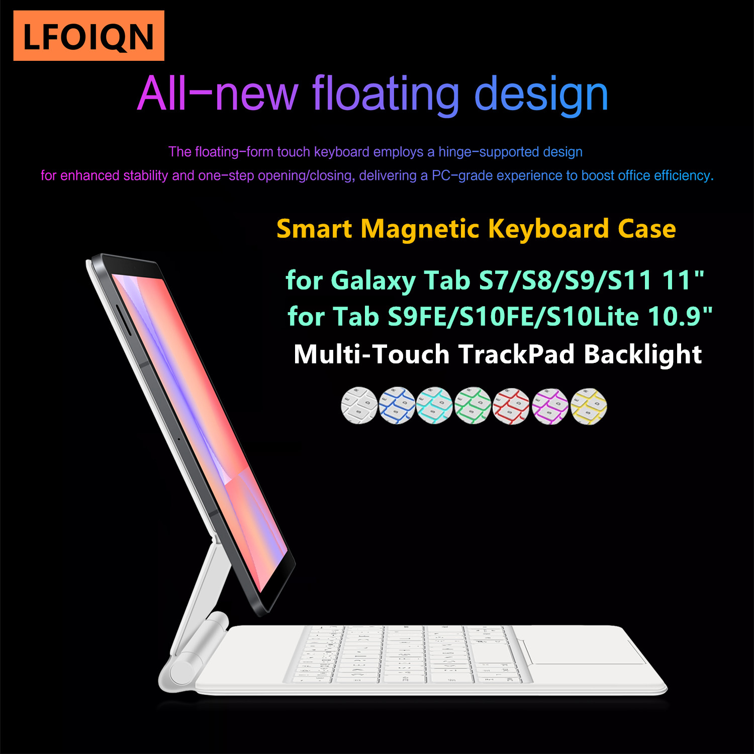 LFOIQN Magic Keyboard for Sams - Samsung Tablet With Accessories avis et prix