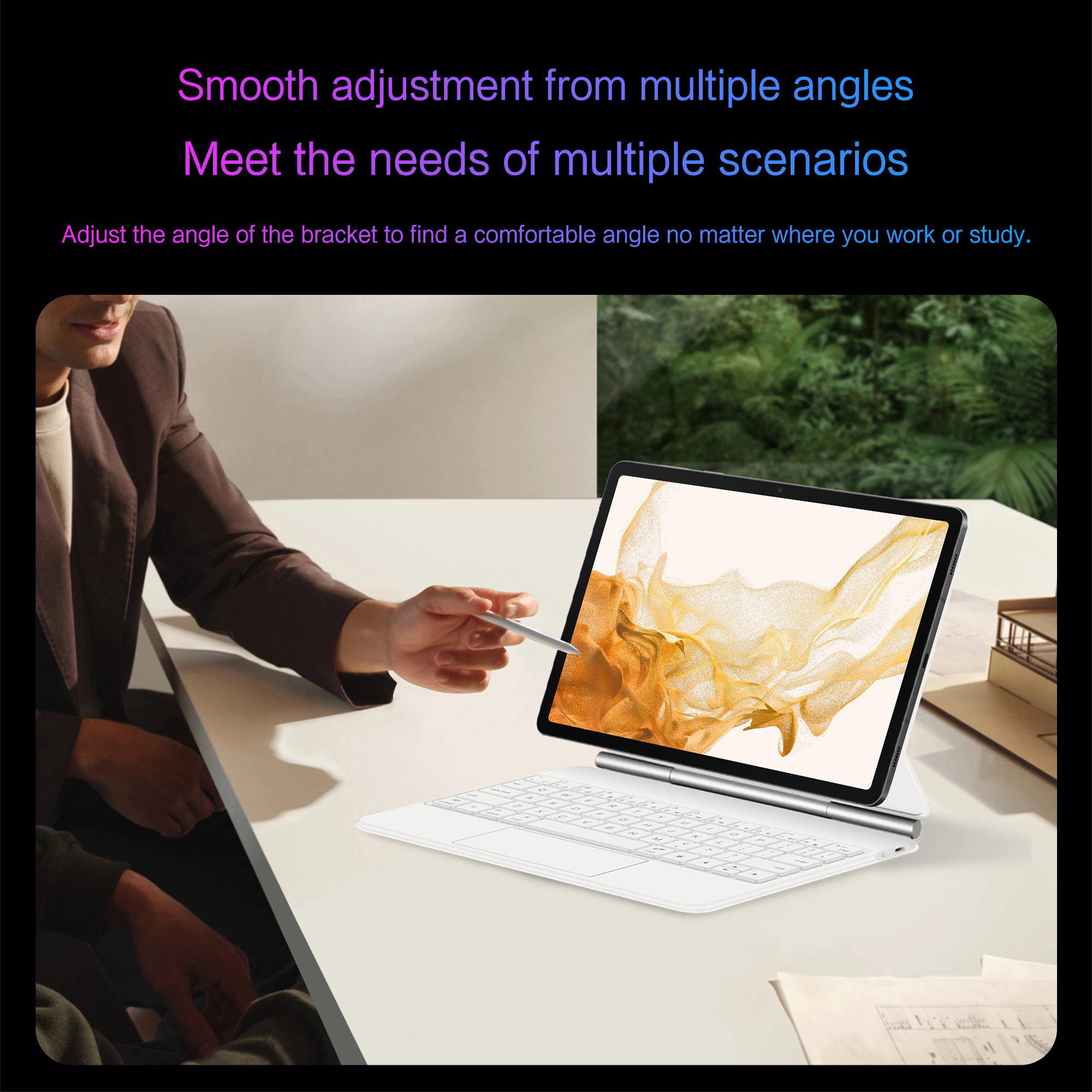 LFOIQN Magic Keyboard for Sams - Samsung Tablet With Accessories avis et prix
