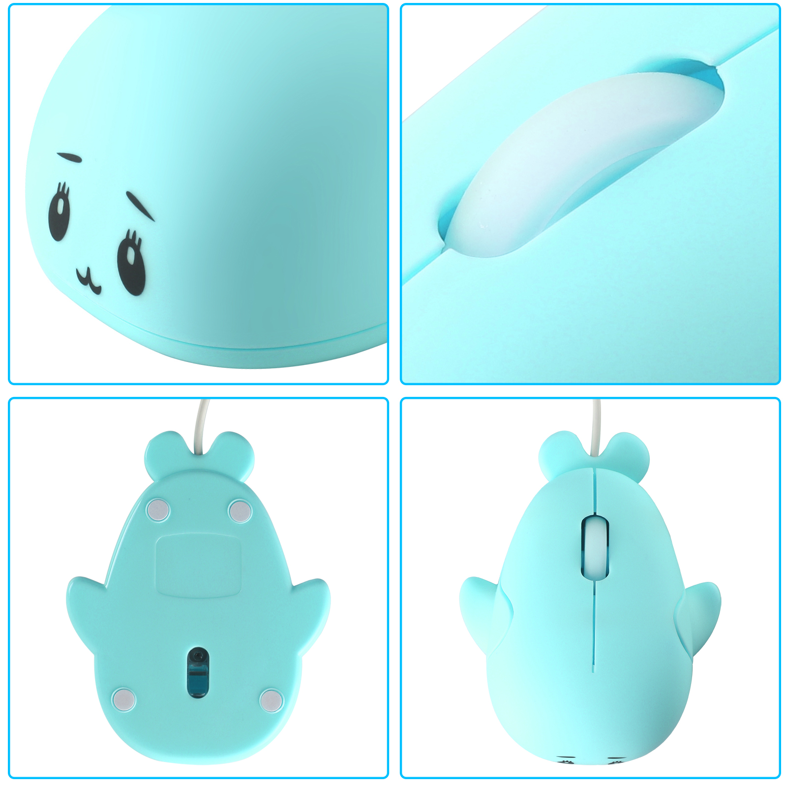 Wired Cute Dolphin Mouse Light - Kids Tablet With Accessories avis et prix