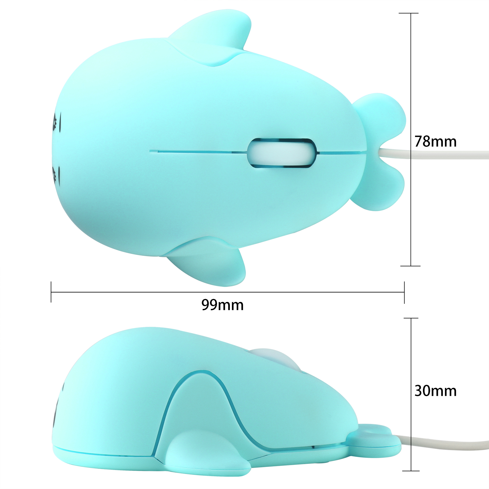 Wired Cute Dolphin Mouse Light - Kids Tablet With Accessories avis et prix