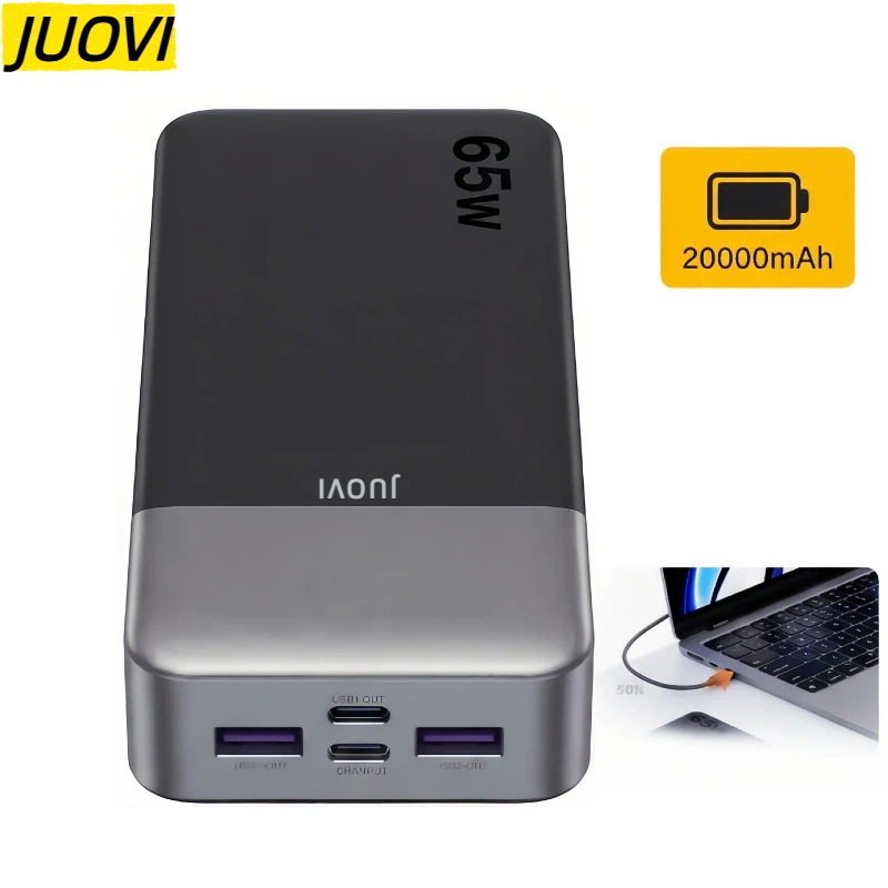 JUOVI 20000mAh Power Bank 65W  - Samsung Tablet With Accessories avis et prix