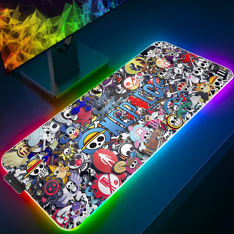LED Mouse Pad One Piece Luffy  - Tablet Gaming Accessories avis et prix
